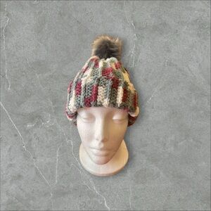 Handmade Crochet Beanie with PomPom